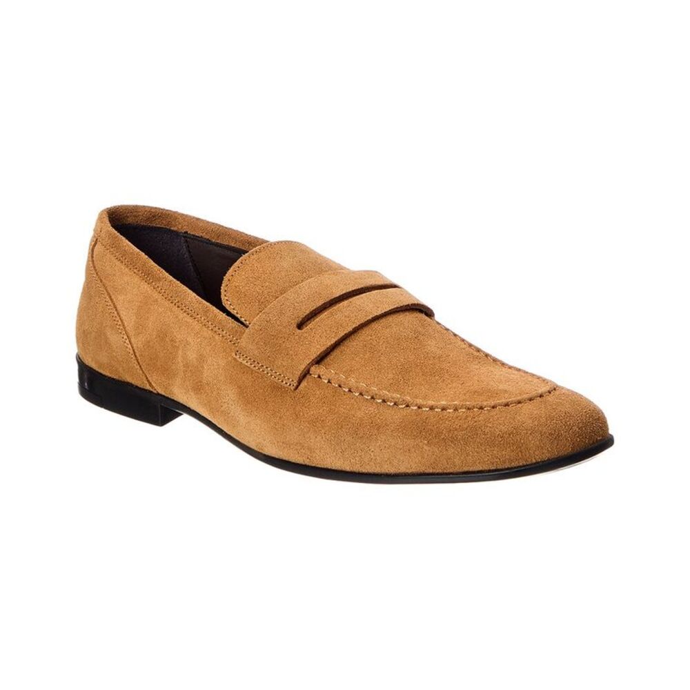 M By Bruno Magli Valerio Suede Penny Loafer, Brown